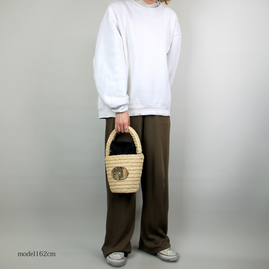 楽天市場】パトゥ PATOU( AC0610140) 102V ラフィア バケットバッグ