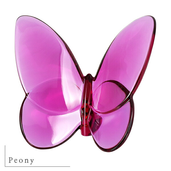 楽天市場】【新品】 バカラ フィギュア ラッキーバタフライ クリスタル