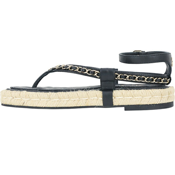 楽天市場】【新品】 シャネル サンダル チェーンモチーフ ココマーク