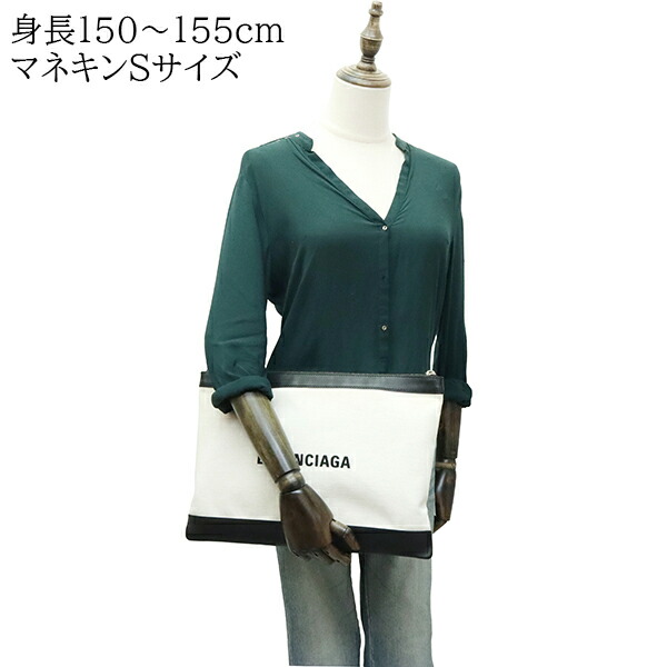 楽天市場】【美品】 バレンシアガ クラッチバッグ ネイビークリップ