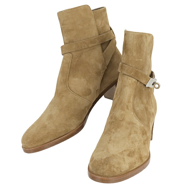 楽天市場】【新品】 エルメス ショートブーツ フレンチー 50 38.5