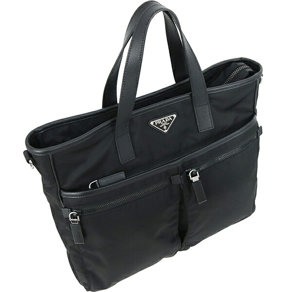 楽天市場】【超美品】 プラダ トートバッグ リナイロン サフィアーノ