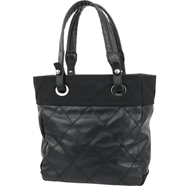 楽天市場】【美品】 シャネル パリビアリッツ トート PM コーティング