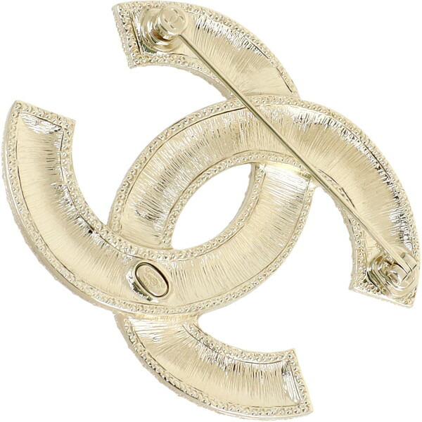 楽天市場】シャネル ブローチ ココマーク メタル カラーストーン