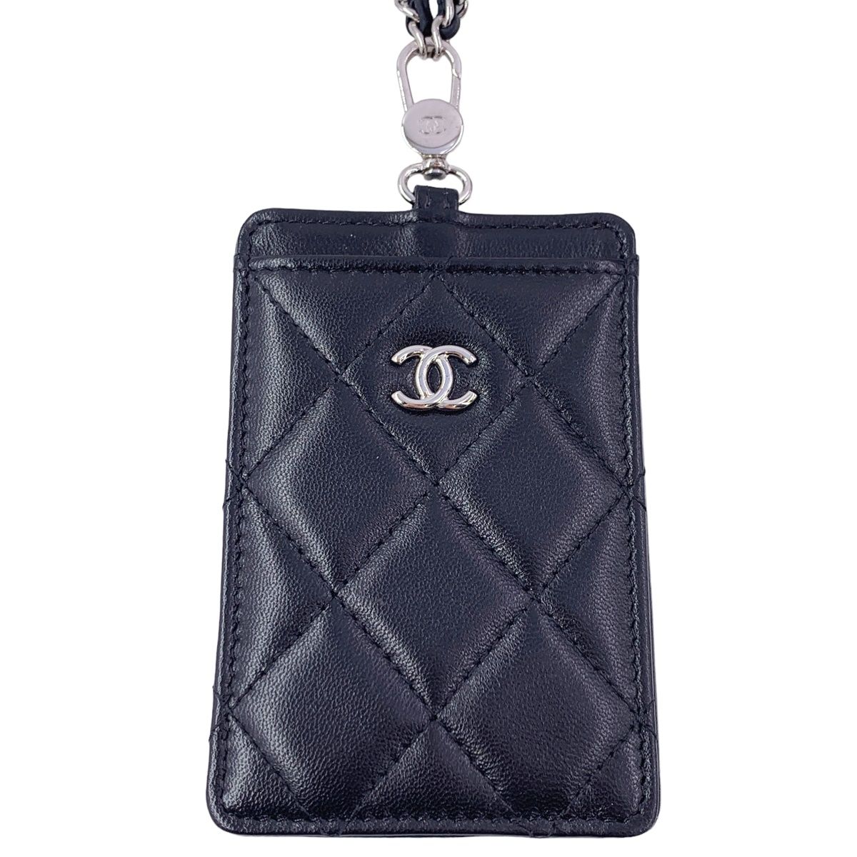 楽天市場】【中古】CHANEL シャネル マトラッセ チェーン パスケース