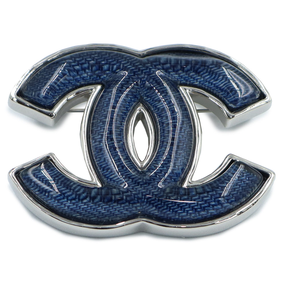 楽天市場】シャネル ブローチ シルバーの通販