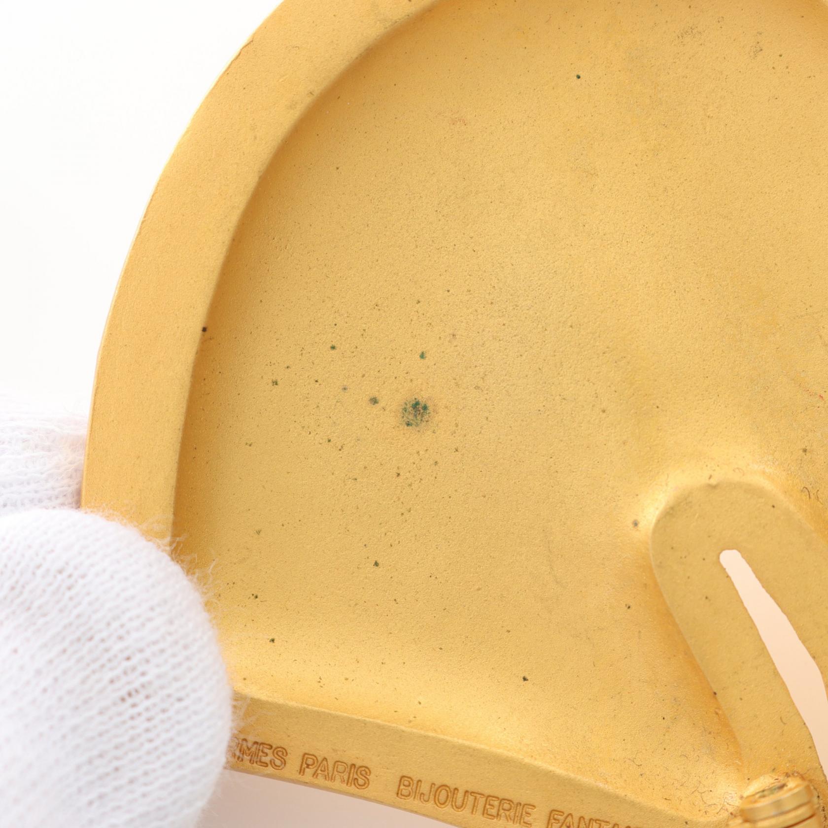 楽天市場】エルメス HERMES ホース ブローチ アクセサリー GP