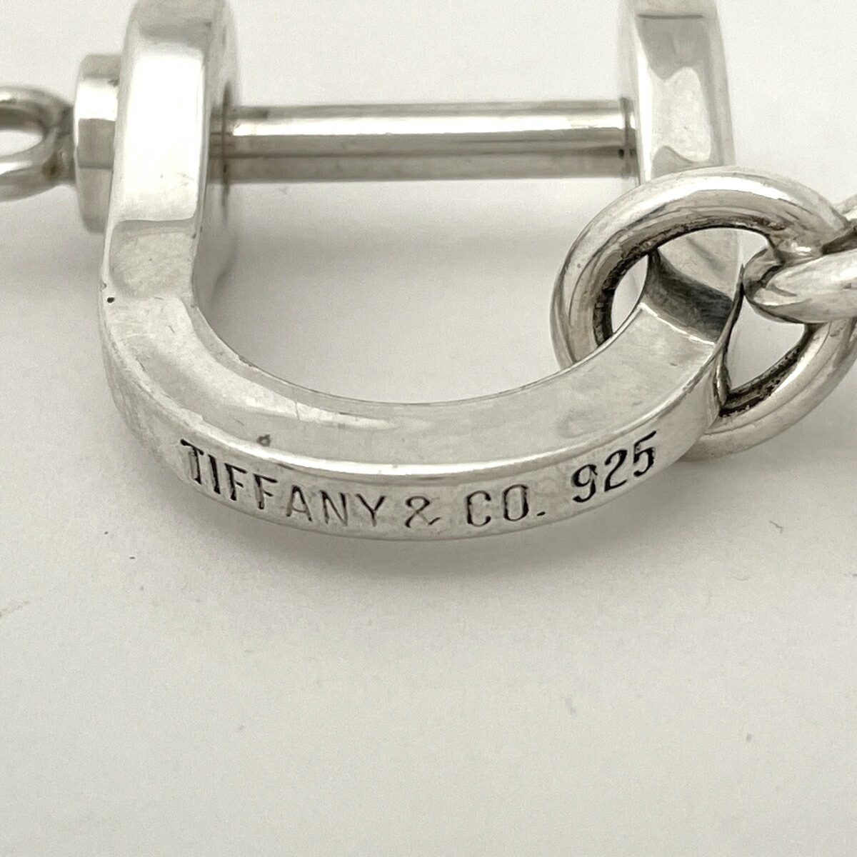 楽天市場】ティファニー TIFFANY&Co. ダブルシャックル キーリング