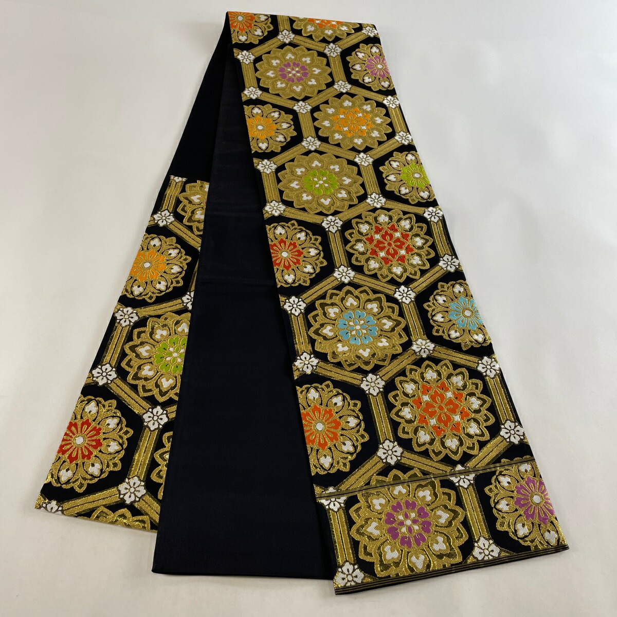 楽天市場】袋帯 美品 逸品 川島織物 落款あり 振袖向け 亀甲 華文 金糸