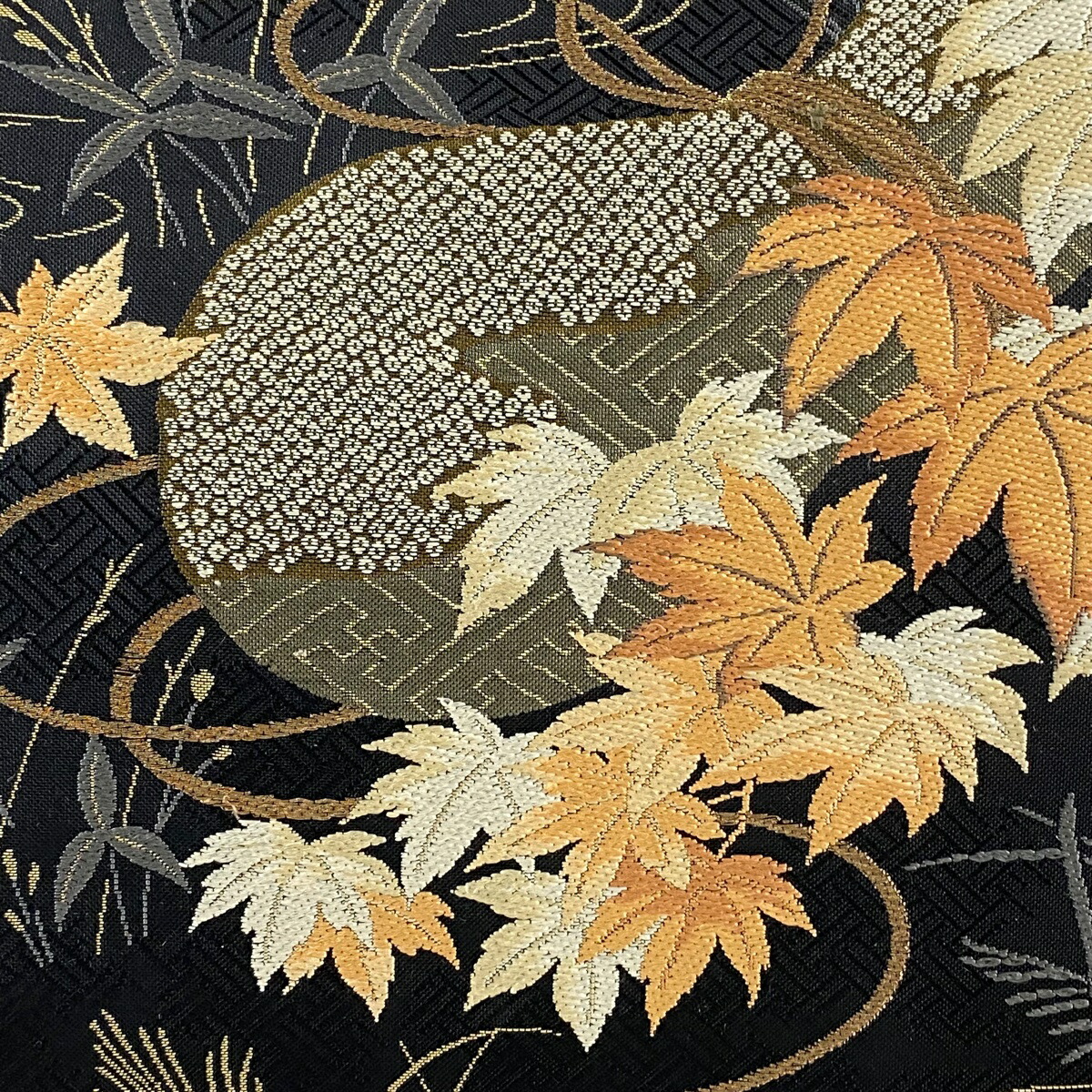 楽天市場】袋帯 美品 名品 貝島はるみ 落款あり 綺麗伝説 瓢箪 紅葉 箔