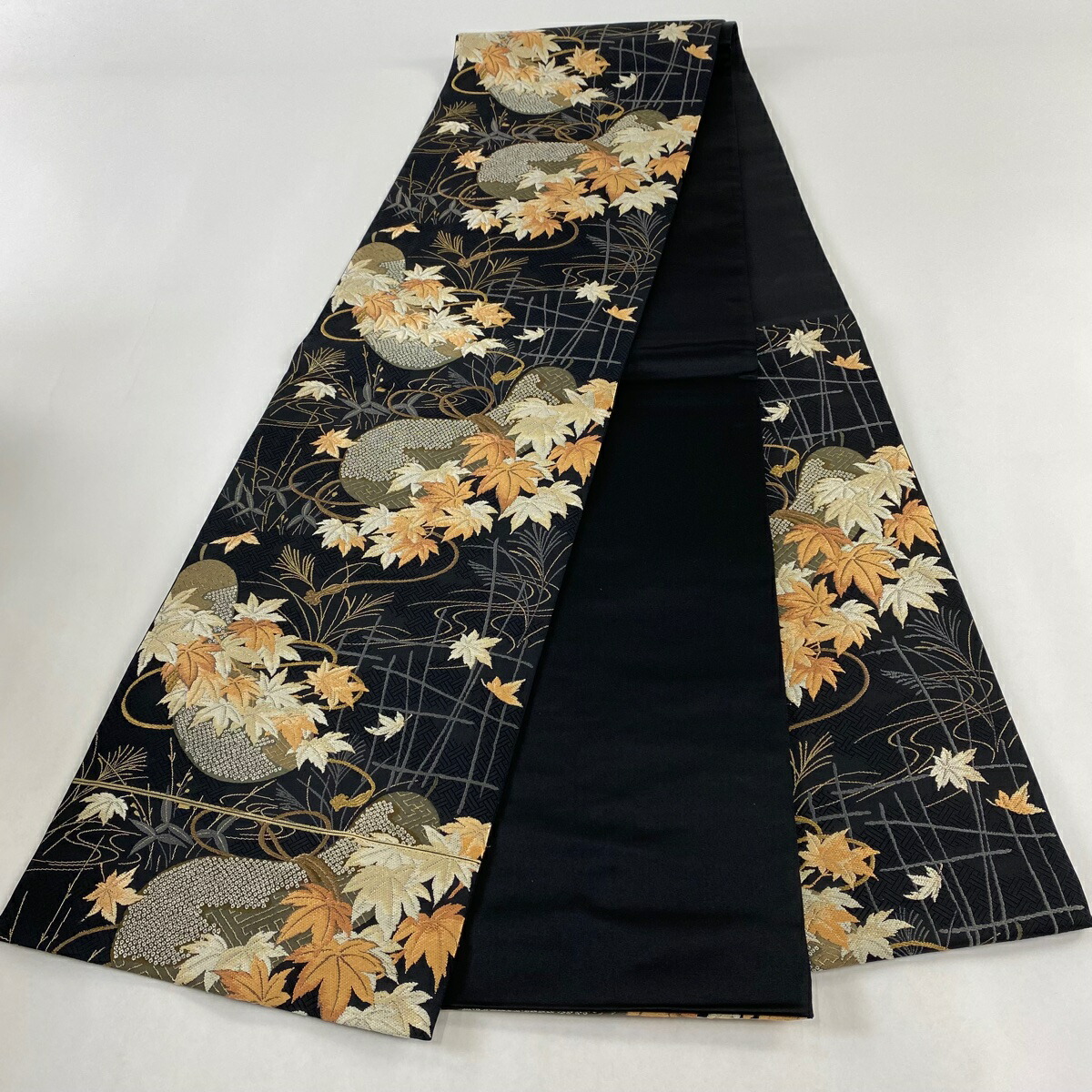 楽天市場】袋帯 美品 名品 貝島はるみ 落款あり 綺麗伝説 瓢箪 紅葉 箔