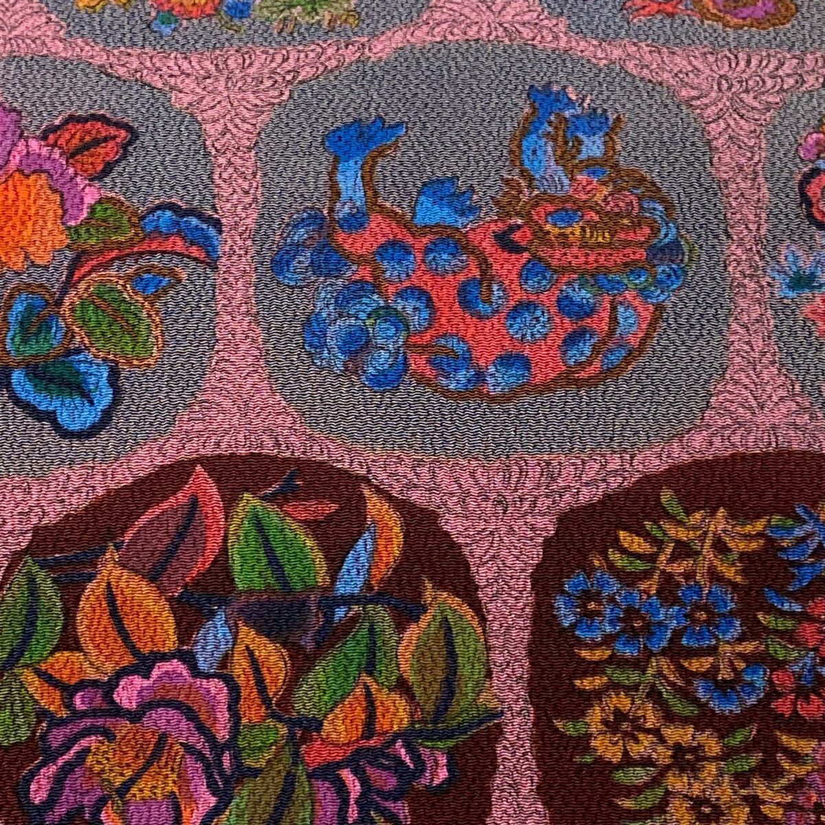 楽天市場】名古屋帯 美品 名品 山岡古都 落款あり 草花 鳥 縮緬 ピンク