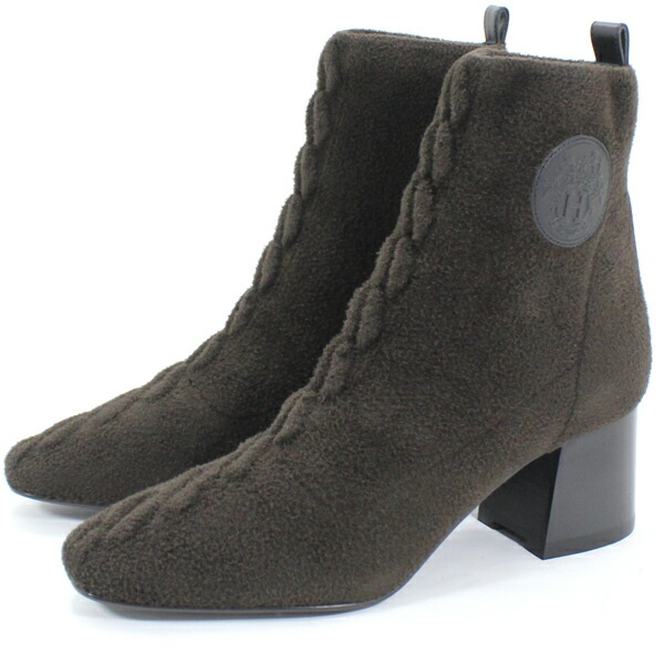 楽天市場】エルメス ショート ブーツ ヴォルヴェール 60 ブラウン