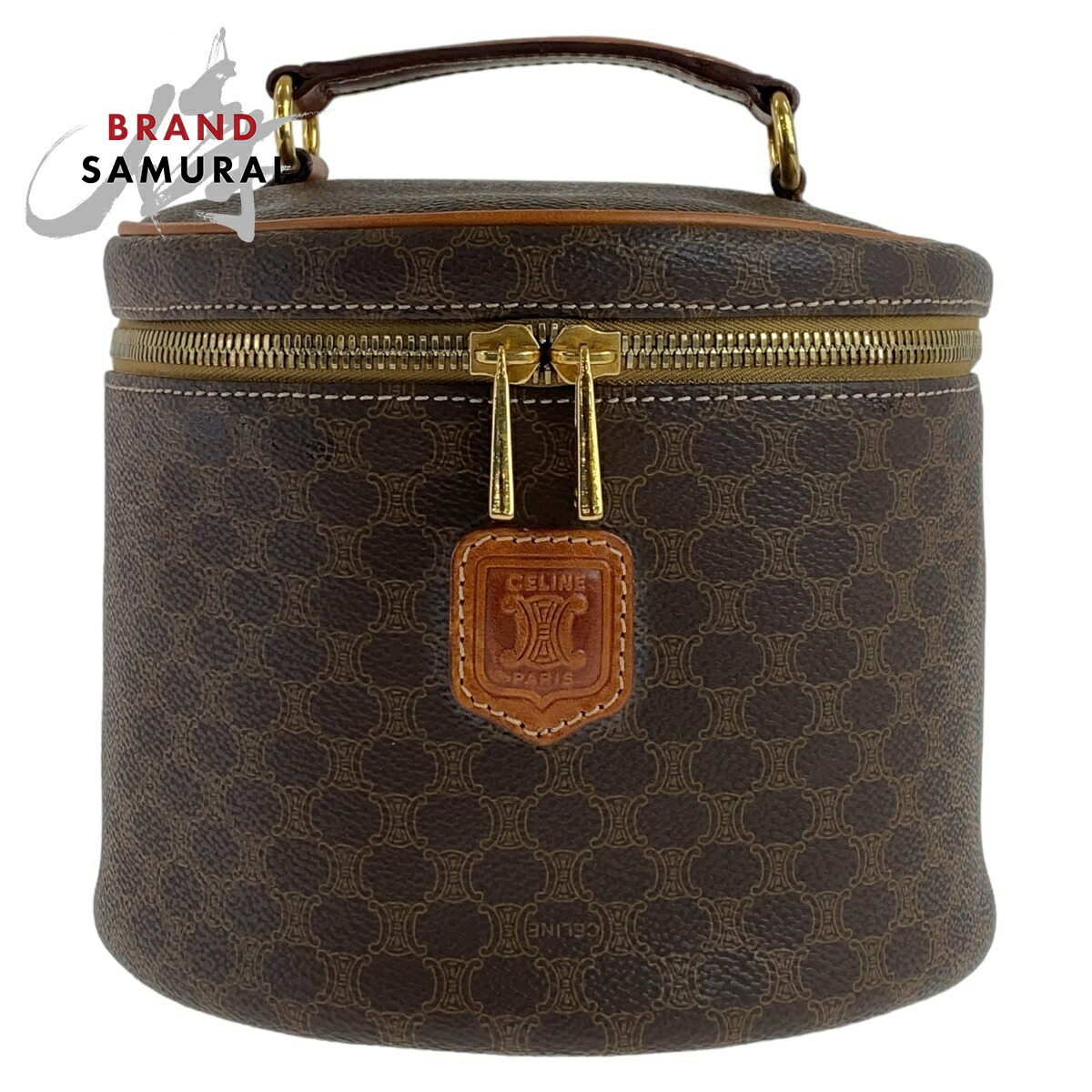 楽天市場】美品 CELINE セリーヌ ヴィンテージ マカダム ブラウン