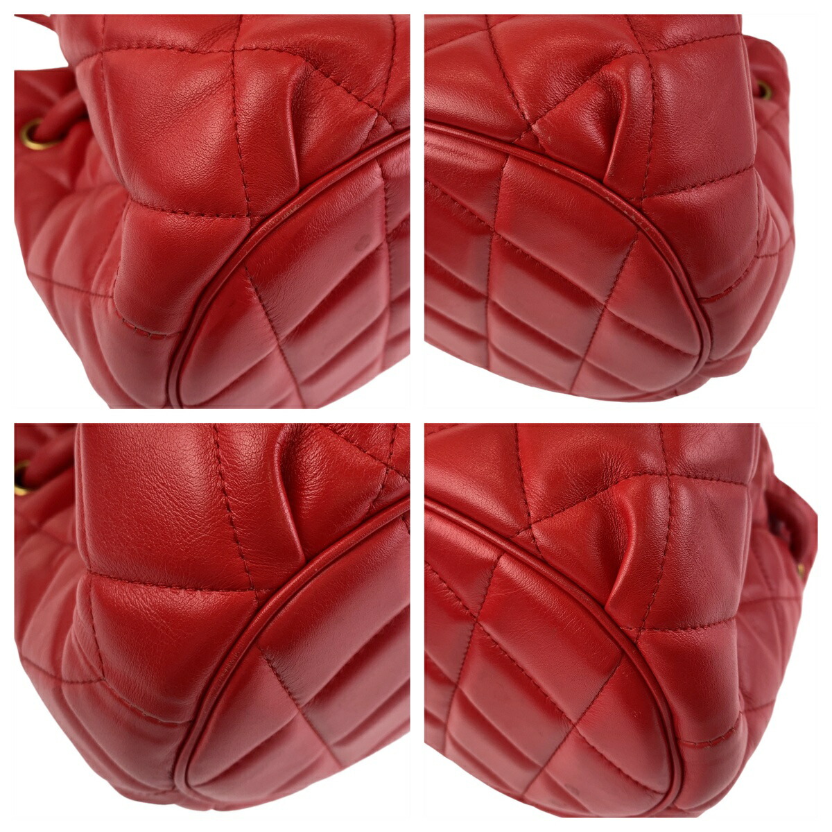 楽天市場】美品 BALENCIAGA バレンシアガ Bバケットバッグ レッド