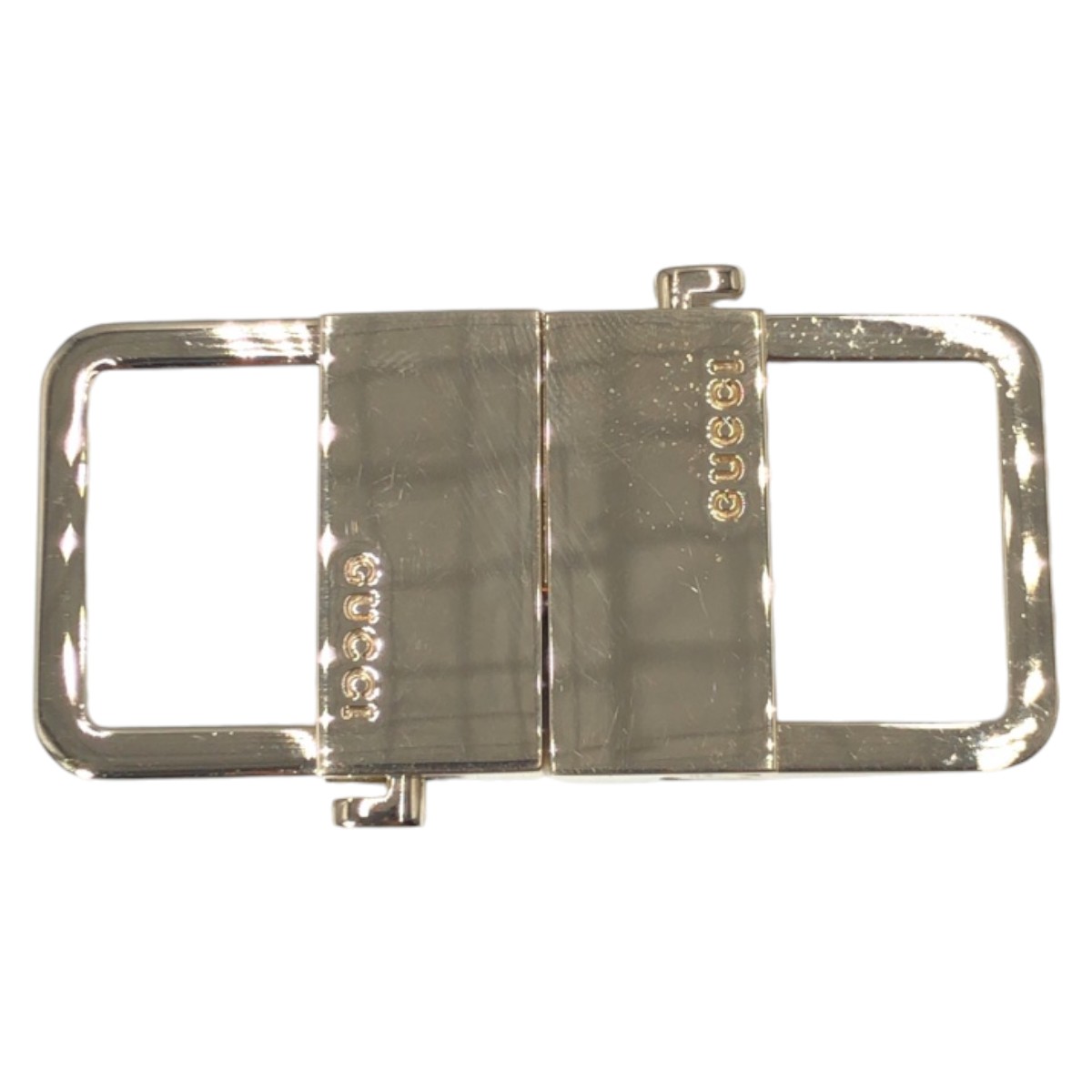 楽天市場】美品 GUCCI グッチ ゴールド メタル キーホルダー