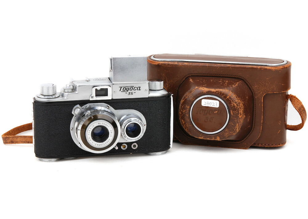Toyocaflex フィルムカメラ レザーケース付き