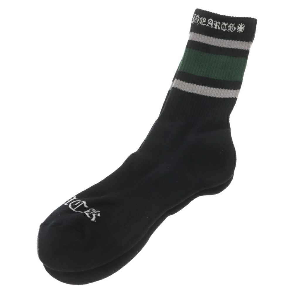 楽天市場】CHROME HEARTS(クロムハーツ) BORDER SOCKS ボーダー