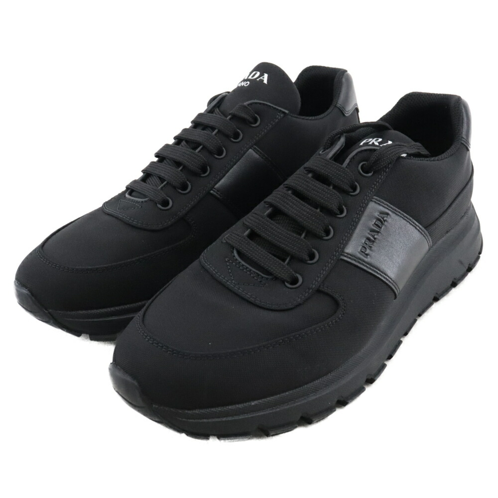 楽天市場】PRADA(プラダ) サイズ:8 1/2 ナイロン テック ローカット