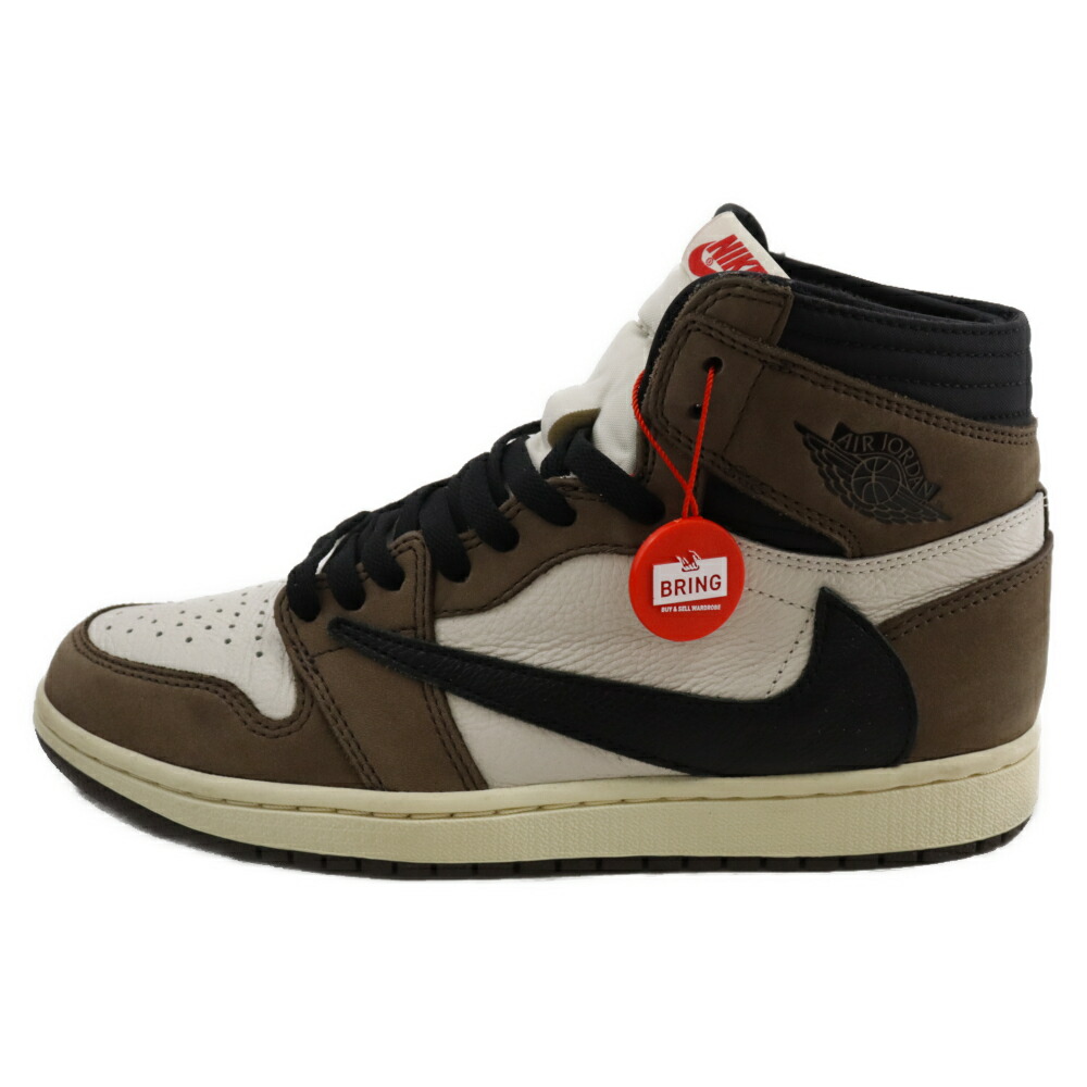 楽天市場】NIKE(ナイキ) サイズ:26.5 ×TRAVIS SCOTT AIR JORDAN 1