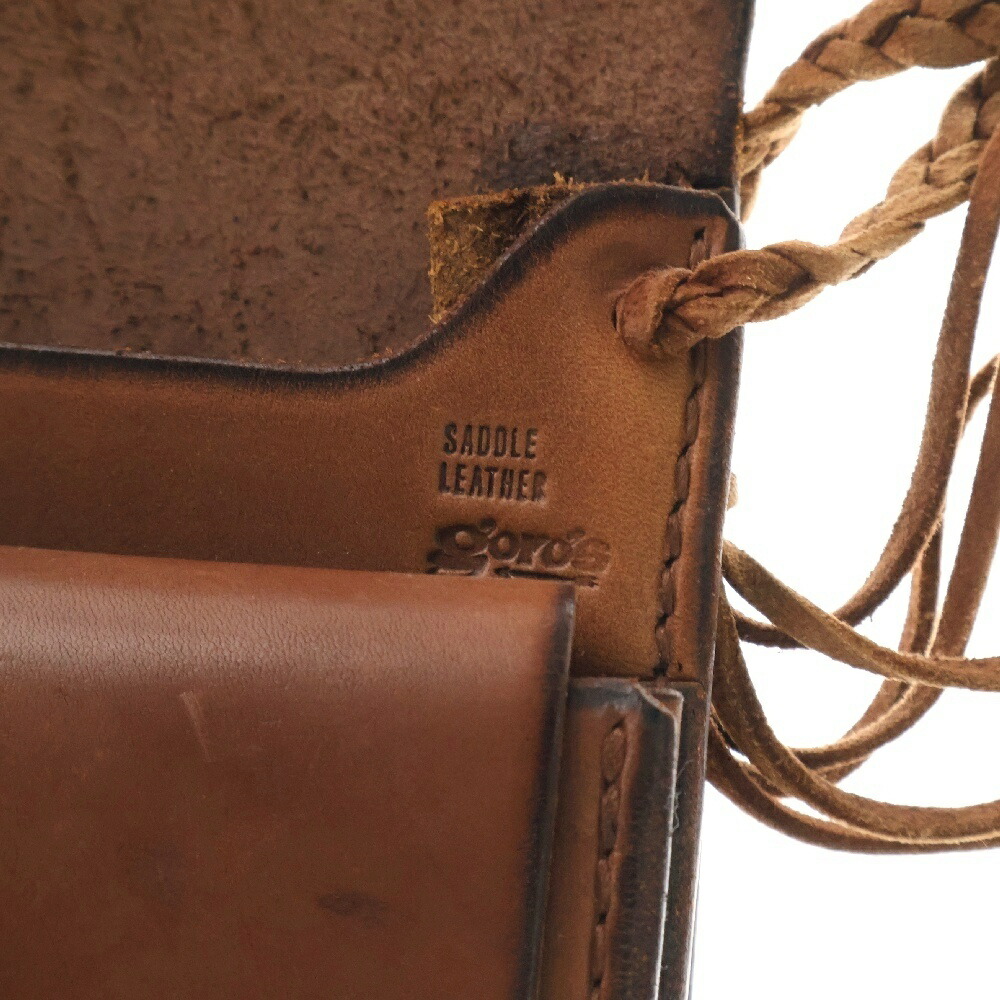 楽天市場】goro's(ゴローズ) コンチョ付き メディスンバッグ ブラウン