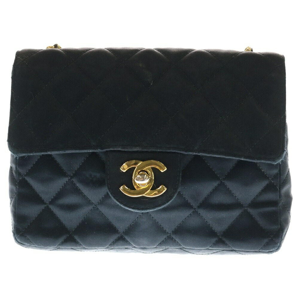 楽天市場】シャネル サテン マトラッセ チェーンショルダーバッグの通販