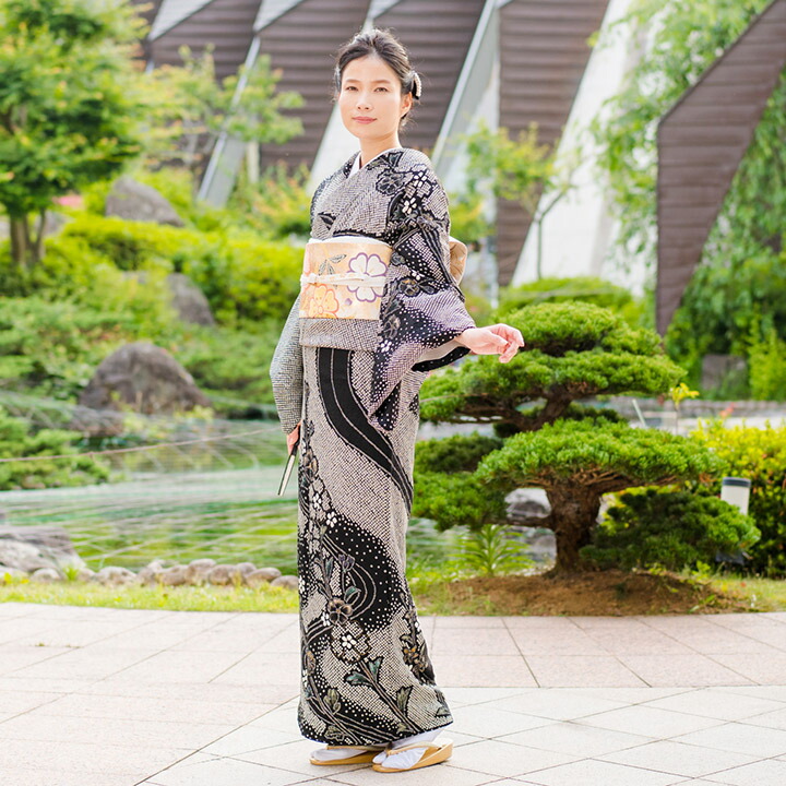 楽天市場】【レンタル 高級正絹 訪問着 フルセットレンタル】訪問着 総