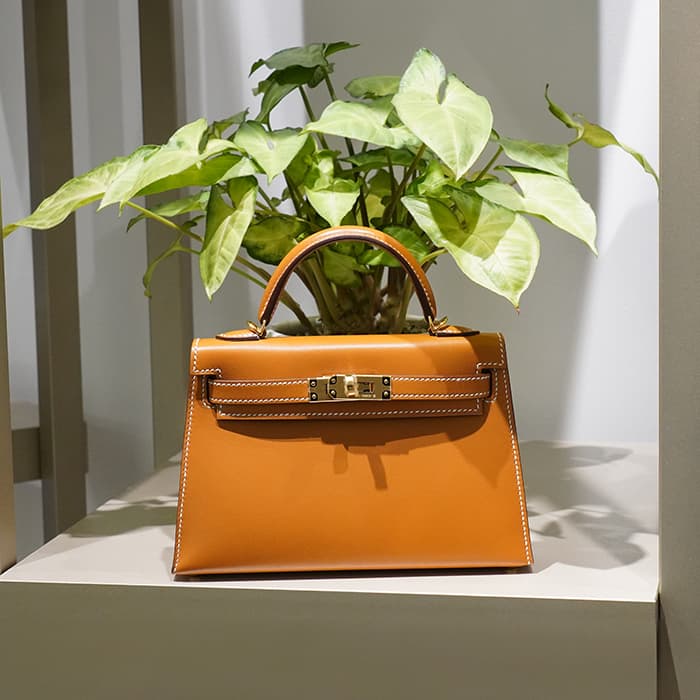 楽天市場】エルメス ミニケリー2 ヴォーバトラー ナチュラルサブレ