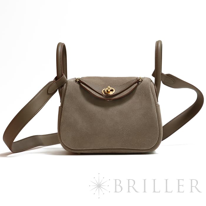 楽天市場】エルメス リンディミニ グリズリー/スイフト エトゥープ