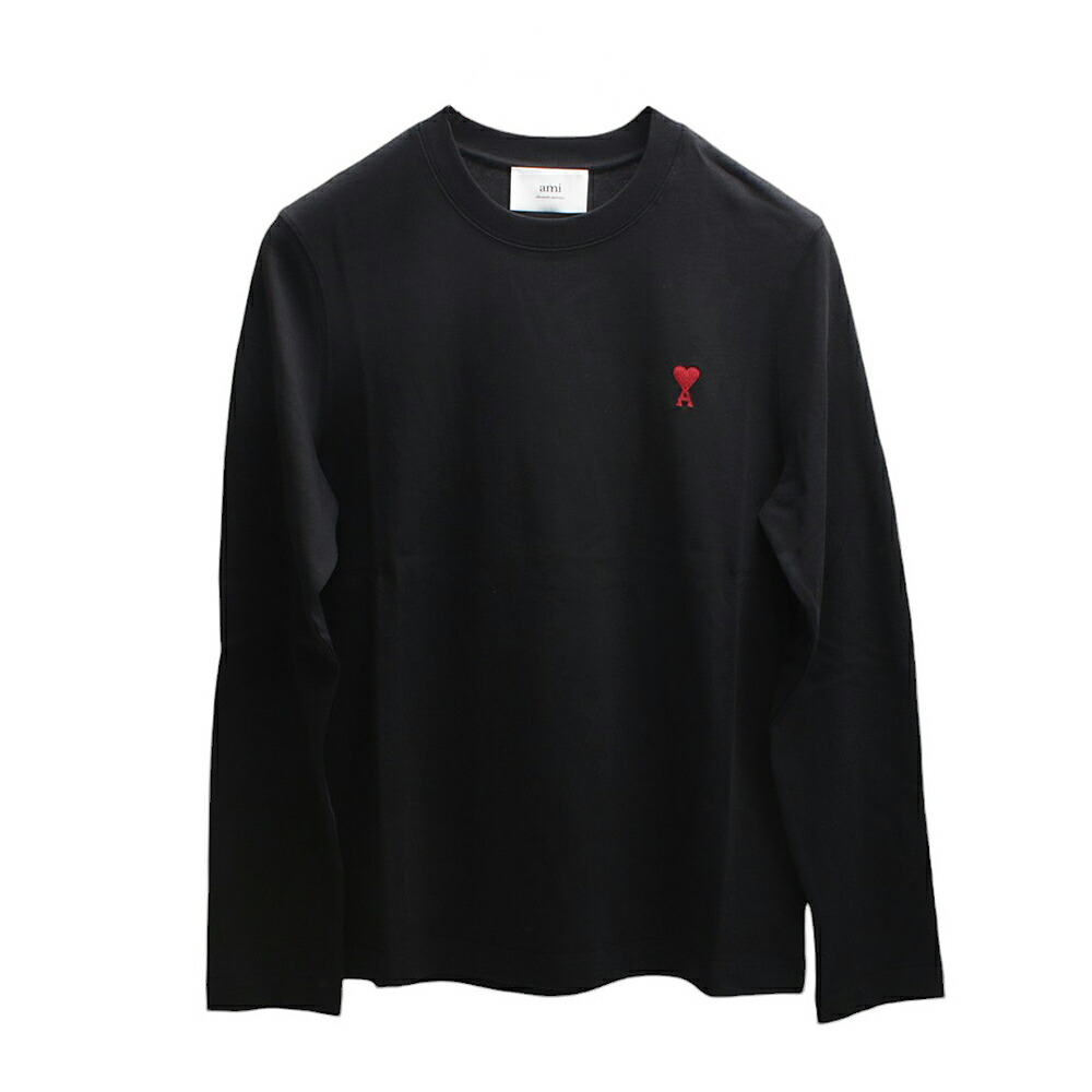 楽天市場】アミパリス AMI PARIS Tシャツ UTS205 RED ADC L/S T-SHIRT