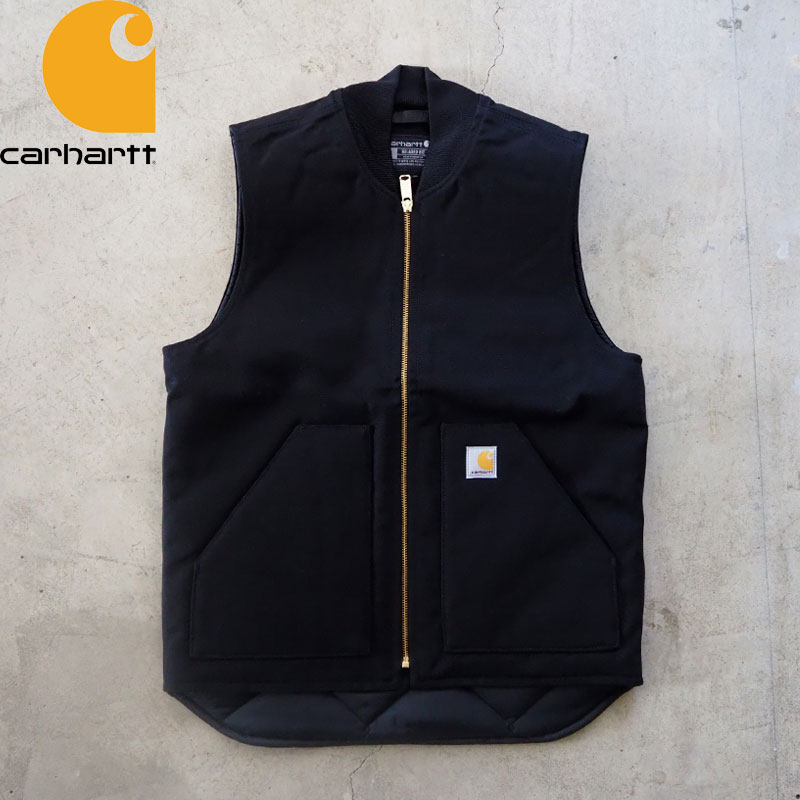 楽天市場】カーハート CARHARTT（カラーブラック）（ベスト・ジレ