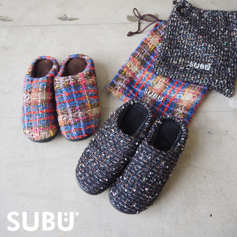 楽天市場】スブ サンダル SUBU レディース ツイード CONCEPT Aurora