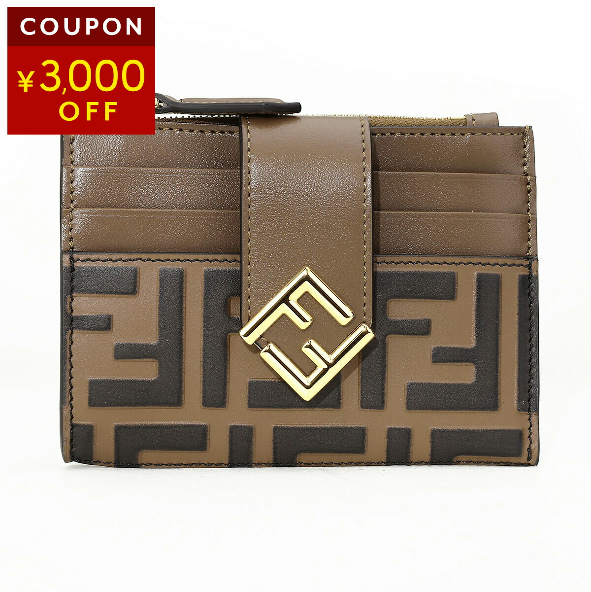 楽天市場】フェンディ カードケース FENDI FFダイヤモンド 8M0507 ADYM