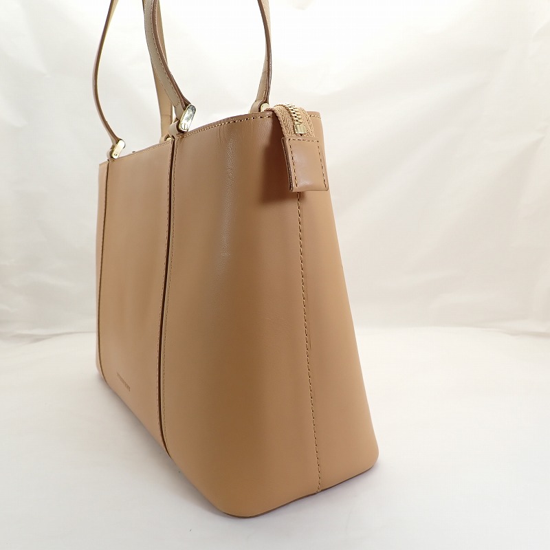 楽天市場】バーバリー【BURBERRY】レザートートバッグベージュ＊KU4061