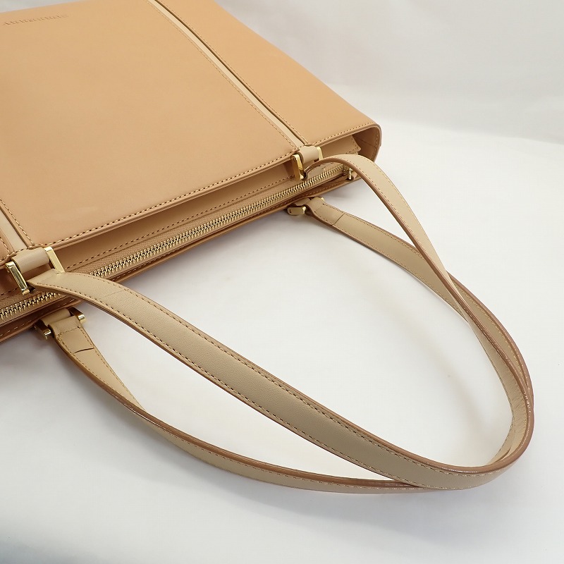 楽天市場】バーバリー【BURBERRY】レザートートバッグベージュ＊KU4061