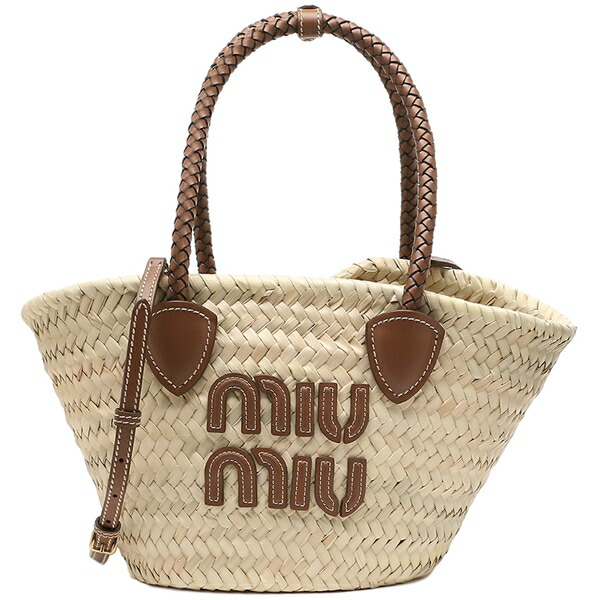 楽天市場】ミュウミュウ かごバッグ ショルダーバッグ カゴバッグ