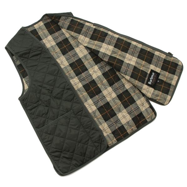 楽天市場】バブアー ベスト キルティングライナーベスト カーキ