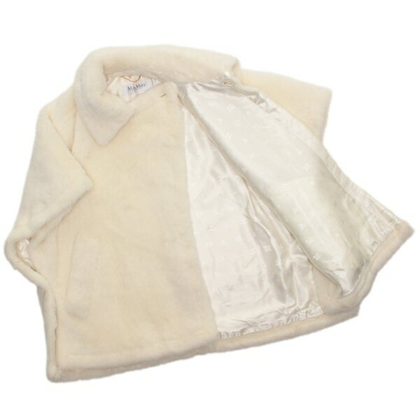 楽天市場】マックスマーラ ケープ コート テベ テディベア ケープ