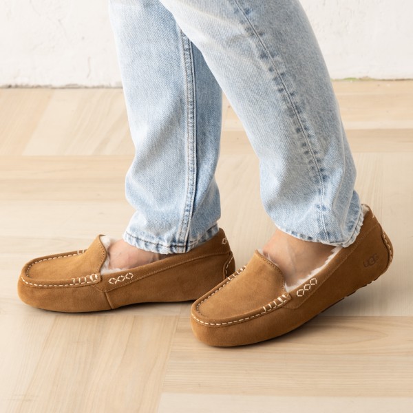楽天市場】UGG アンスレー アグ モカシン レディース ANSLEY ムートン
