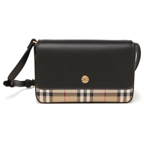 楽天市場】バーバリー ショルダーバッグ ハンプシャー ブラック