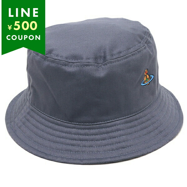 楽天市場】ヴィヴィアンウエストウッド 帽子 バケハ ブルー メンズ