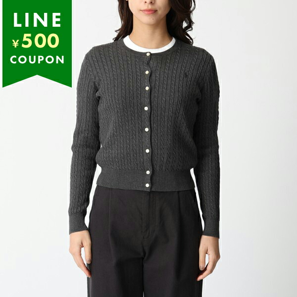 楽天市場】ポロラルフローレン カーディガン ボレロ ケーブルニット