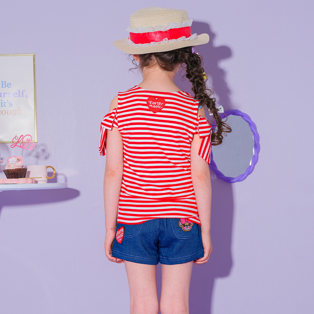 楽天市場】【EARTHMAGIC正規取扱店】アースマジック 袖リボン肩開き