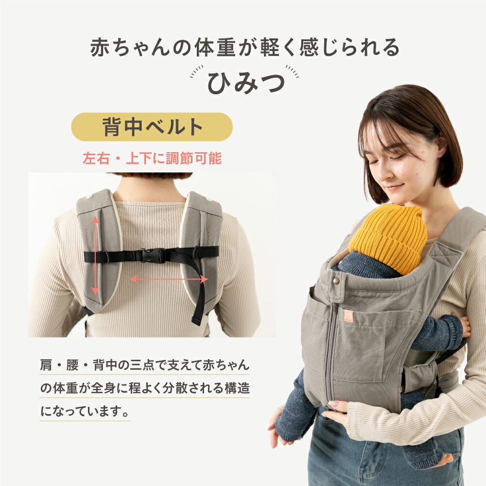 楽天市場】抱っこ紐 NICO おしゃれ 日本製 国産 岡山デニム かわいい