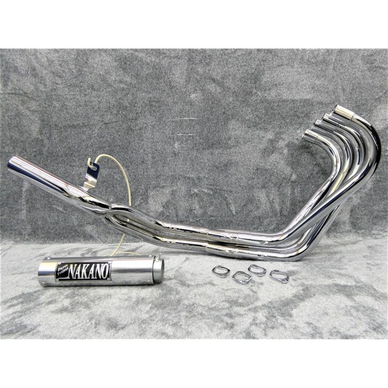 楽天市場】ゼファー400 ナカノ イーレス 50．8π メッキ アウター