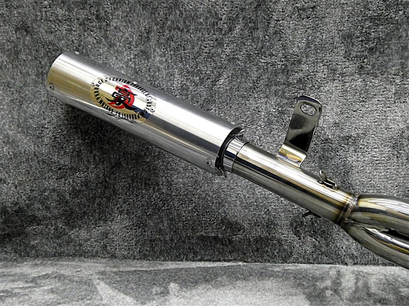 楽天市場】CBX400F 豪42.7πガニマタマフラー ステンレスER アウター/ 4
