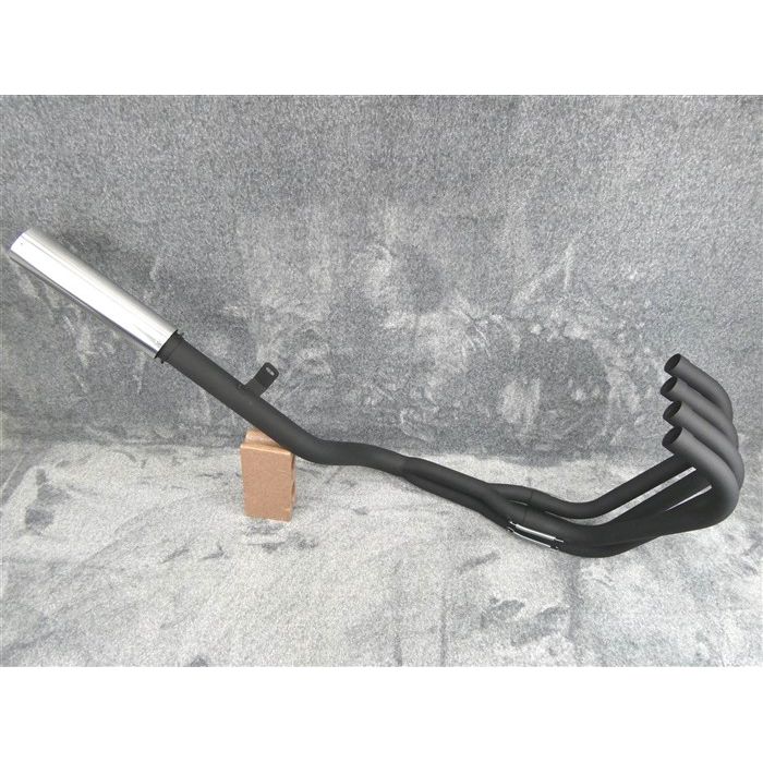 楽天市場】XJR400 DJガニマタ 6分割 マフラー 黒 ＋シルバー