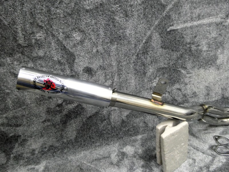 楽天市場】XJR400【豪】ステンレス マフラー / アップタイプ 4HM