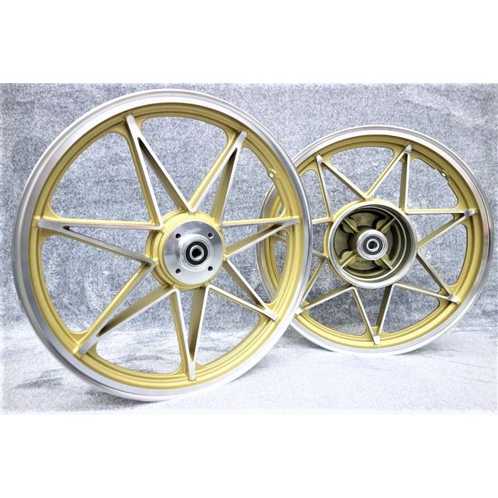 楽天市場】CB400F キャスト ホイール ゴールド セブン