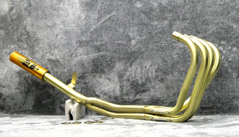 楽天市場】ゼファー400 【侍】真鍮 タイプ2 マフラー / ゼファーΧ